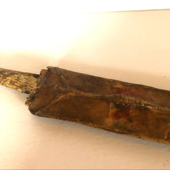 MAASAI Seme Sword in Leather Sheath - Picture 6 of 10